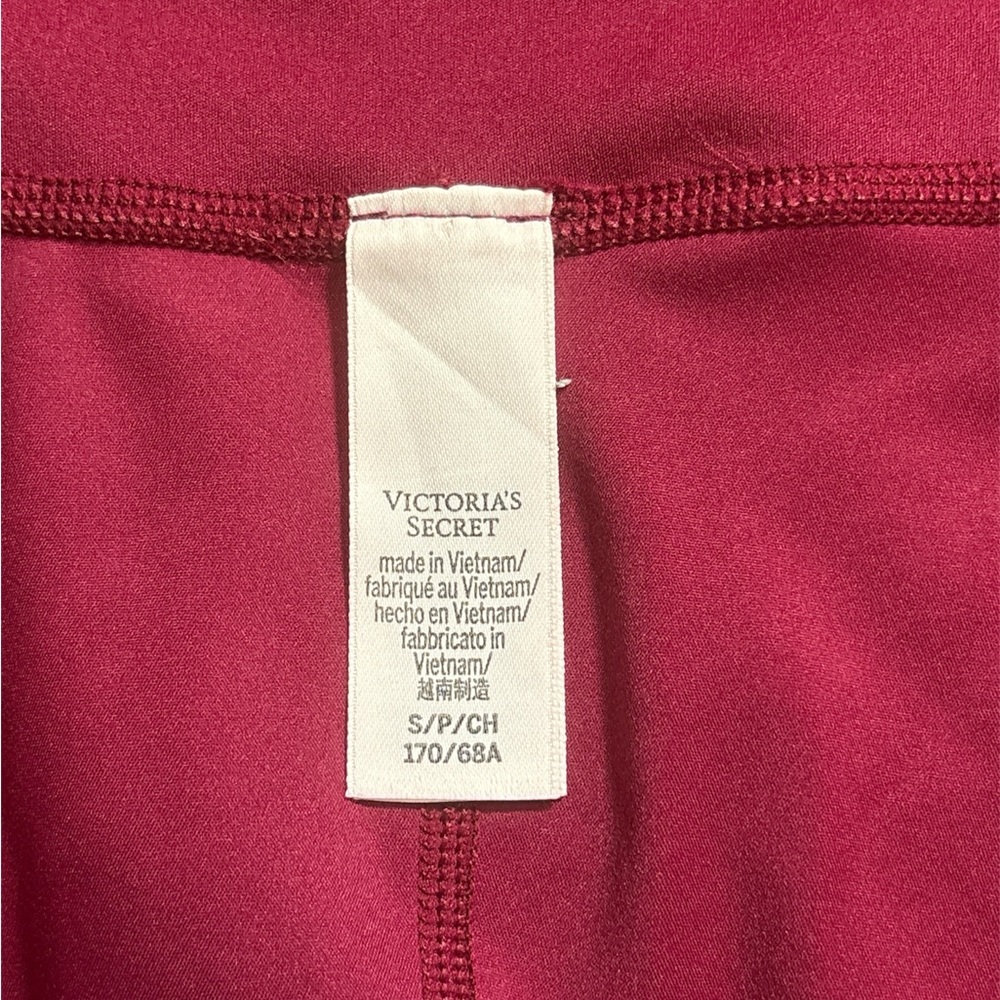 Victoria's Secret High-Waisted Maroon Shorts,Size S - Picture 2 of 6